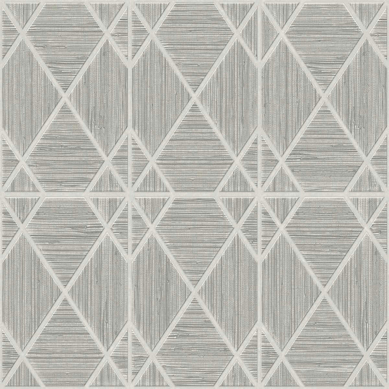 WTK20608 Modern Lattice The Keys Mist Wallpaper by Today Interiors