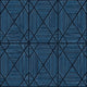 Modern Lattice The Keys Deep Blue Wallpaper by Today Interiors