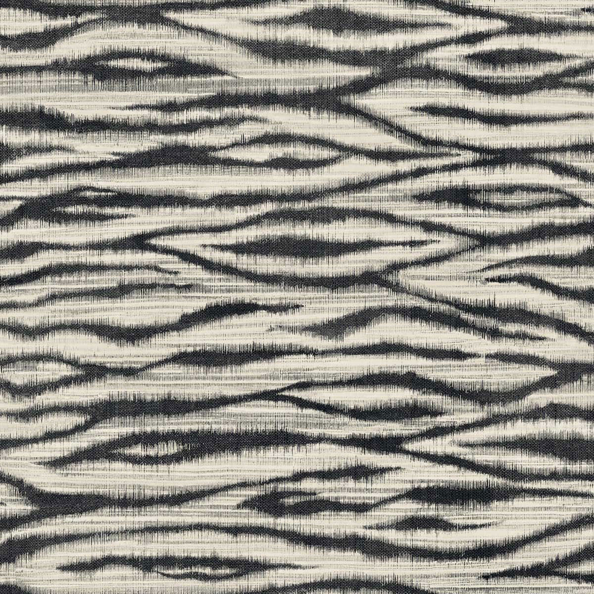WTK20700 Savannah Stripe The Keys Black/White Wallpaper by Today Interiors