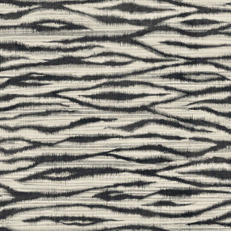 WTK20700 Savannah Stripe The Keys Black/White Wallpaper by Today Interiors