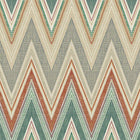 WTK20901 Retro Chevron The Keys Earthy Wallpaper by Today Interiors
