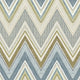 Retro Chevron The Keys Blue/Green Wallpaper by Today Interiors