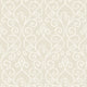 Vine Elegance The Keys Beige Wallpaper by Today Interiors