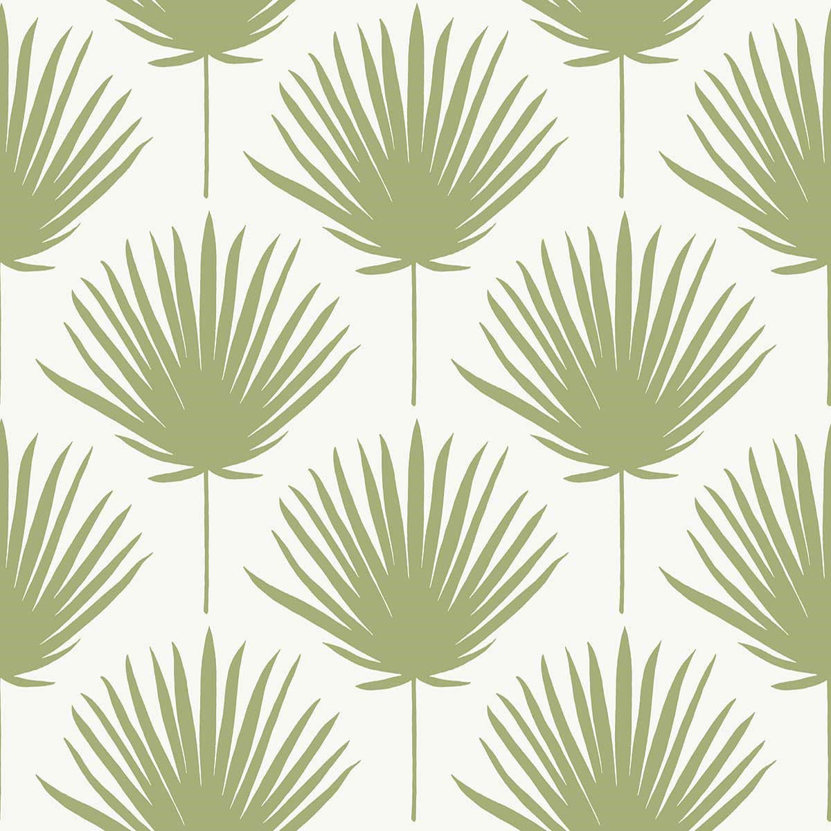 WTK21204 Vibrant Palm The Keys Sage Wallpaper by Today Interiors
