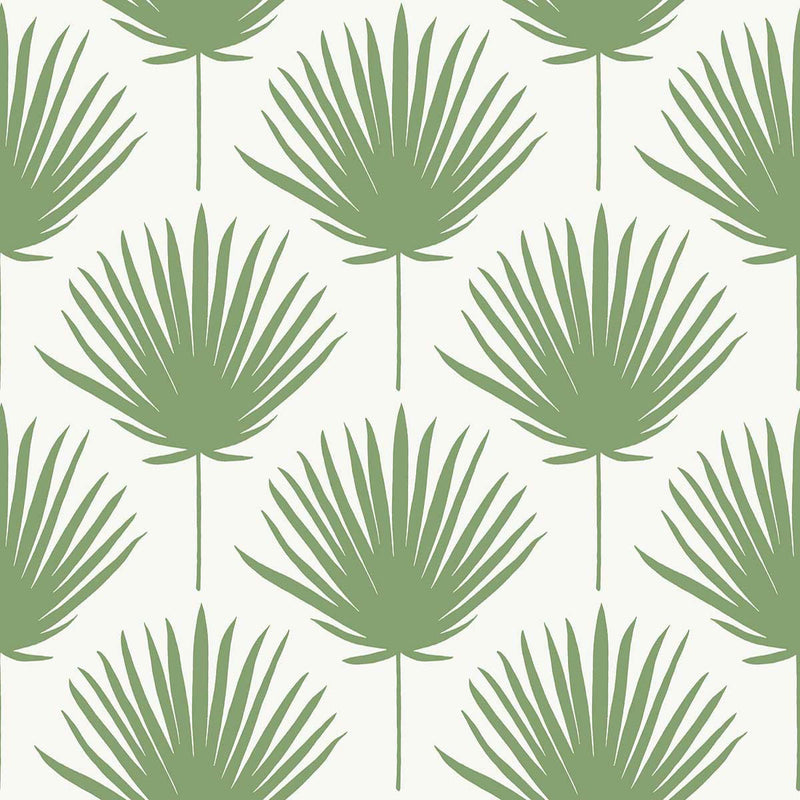 WTK21214 Vibrant Palm The Keys Moss Wallpaper by Today Interiors