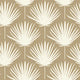 Vibrant Palm Grasscloth The Keys Caramel Wallpaper by Today Interiors