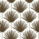 Vibrant Palm Grasscloth The Keys Chocolate Wallpaper by Today Interiors