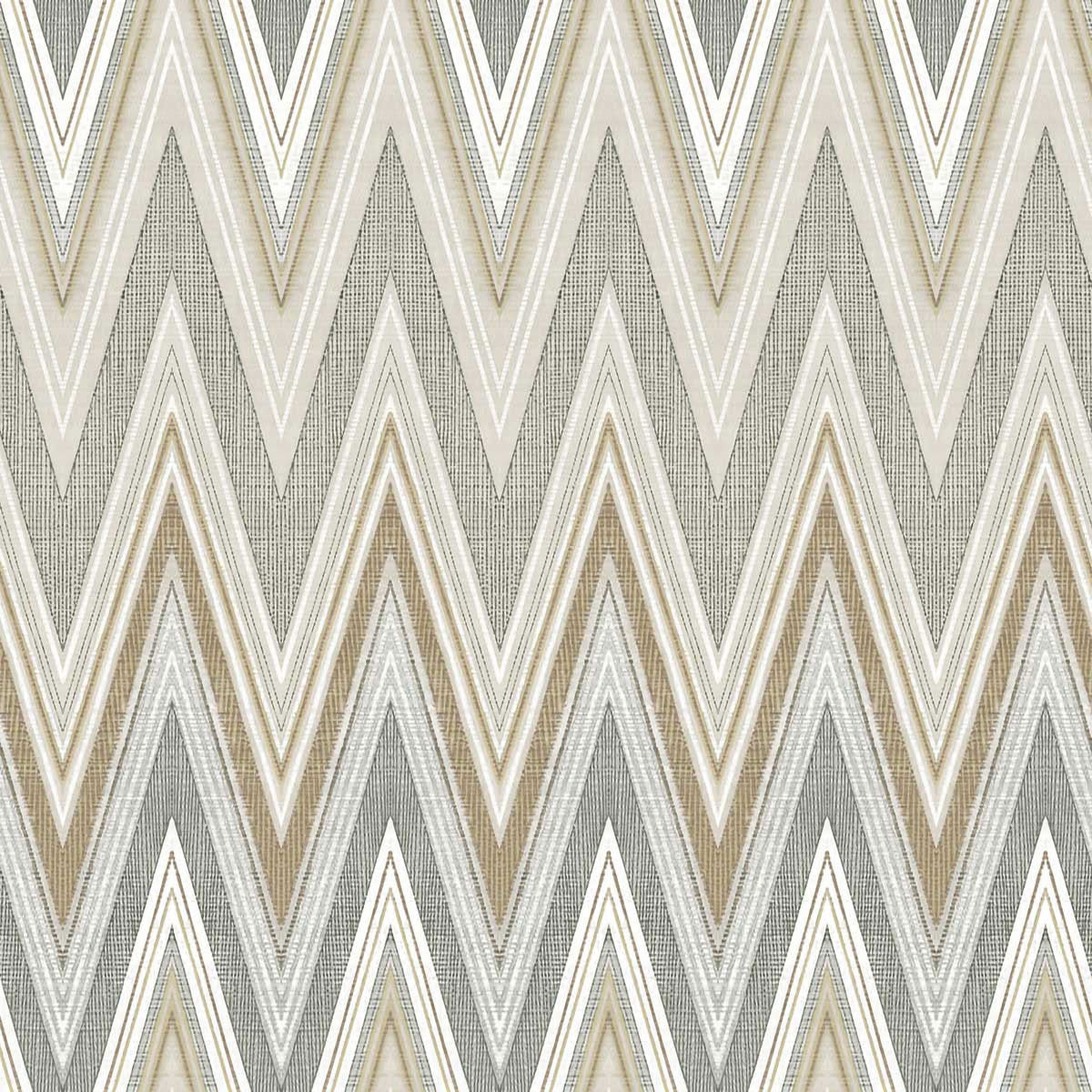WTK21905 Retro Chevron Grasscloth The Keys Neutral Wallpaper by Today Interiors