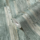 WW22214 The Woods and Wicker Green Wallpaper By Galerie