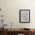 WW22229 The Woods and Wicker White Wallpaper By Galerie