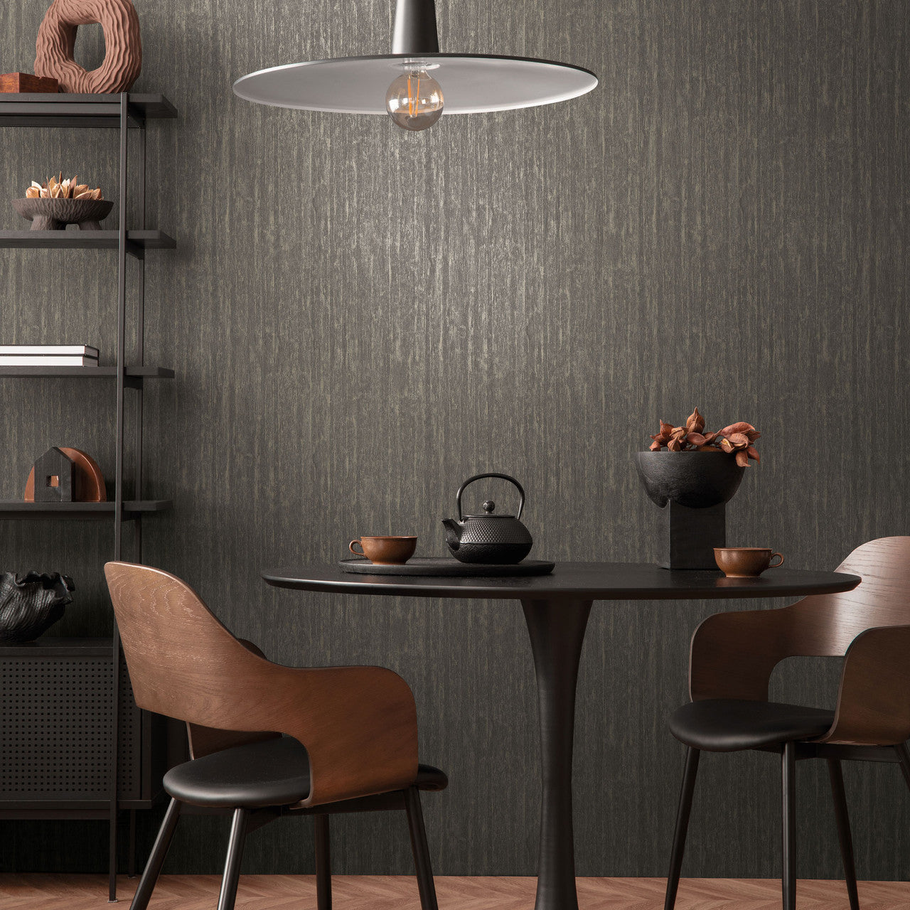 WW22231 The Woods and Wicker Silver Grey Wallpaper By Galerie