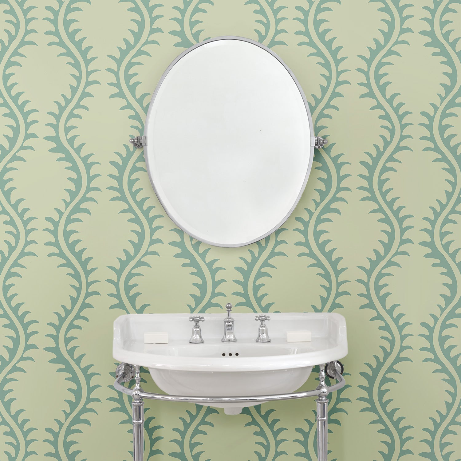 LW096/004 Helter Skelter Sky Wallpaper by Linwood