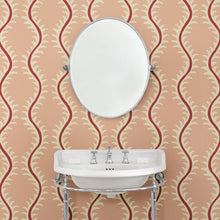 LW096/005 Helter Skelter Lipstick Wallpaper by Linwood