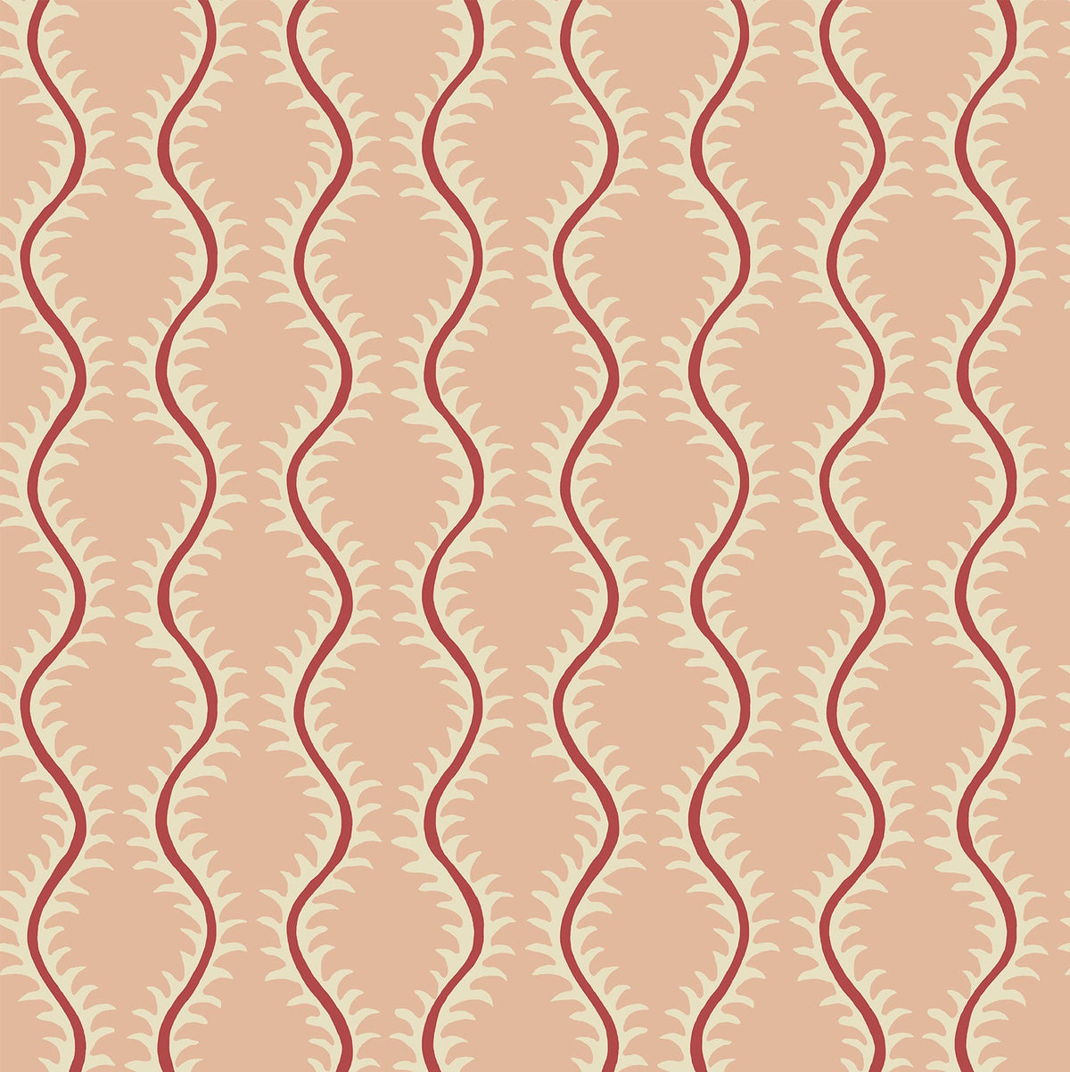 Helter Skelter Lipstick Wallpaper by Linwood