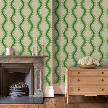 LW096/006 Helter Skelter Emerald Wallpaper by Linwood