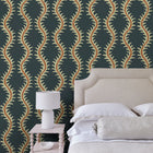 LW096/008 Helter Skelter Ink Wallpaper by Linwood