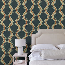 LW096/008 Helter Skelter Ink Wallpaper by Linwood