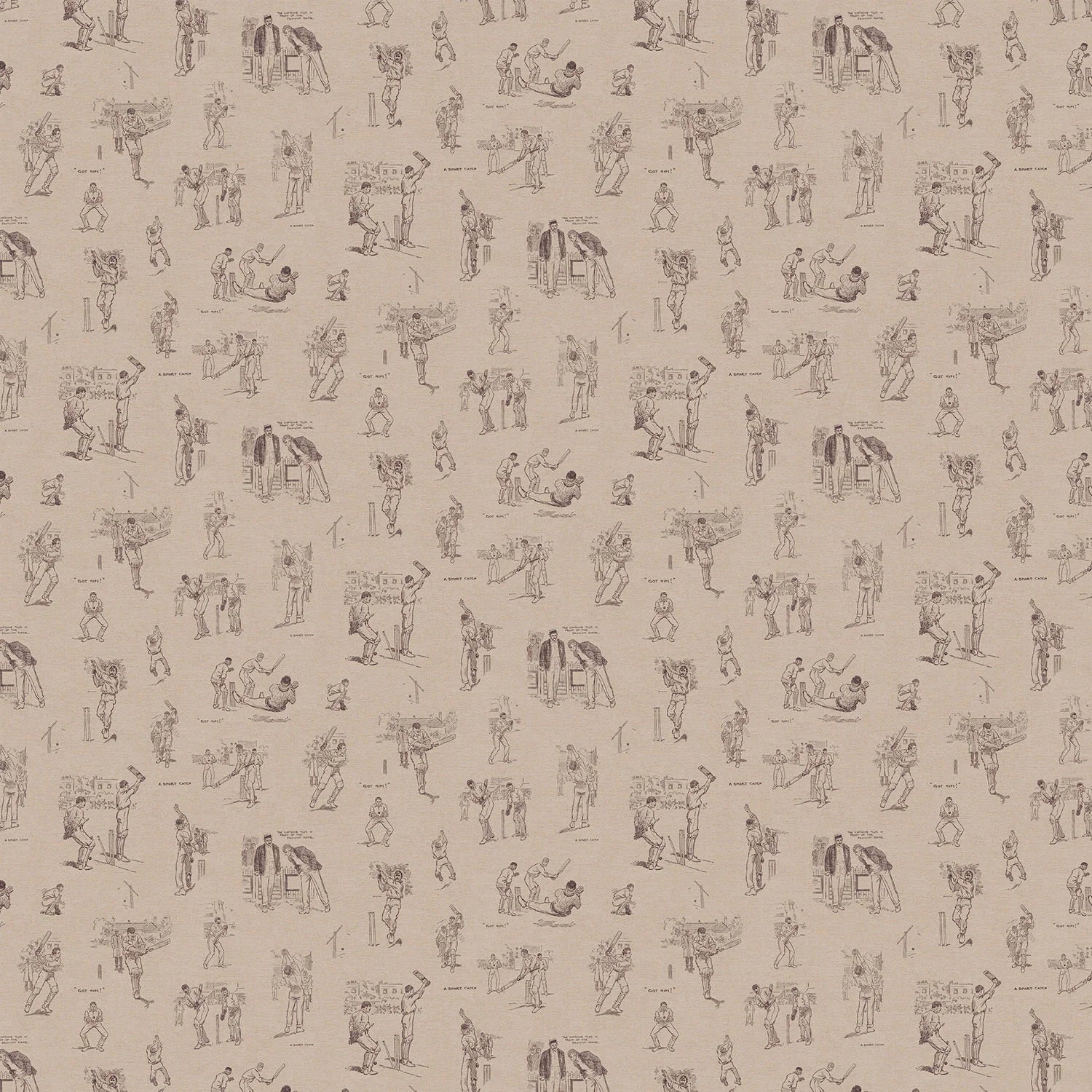 LW22/1 Howzat! Sporting Life Wallpaper From Linwood