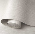 Siena White Cotton Wallpaper by Holden Decor