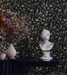 Wild Strawberry Botanical Wonders Wedgwood Wallpaper by Clarke & Clarke