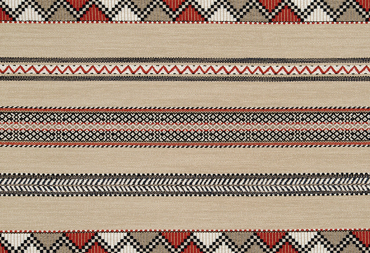 Woven Ribbon Natural fabric by Christopher Farr Cloth
