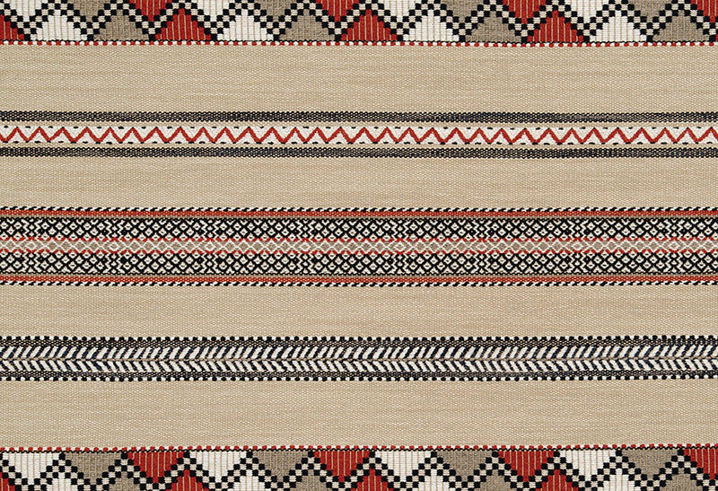 Woven Ribbon Natural fabric by Christopher Farr Cloth
