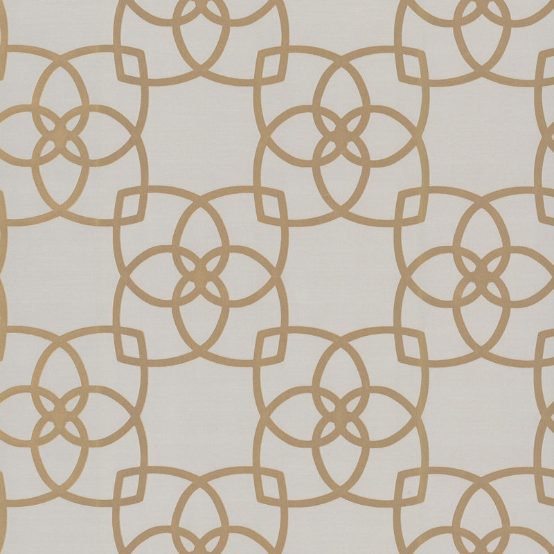 Y6200202 Serendipity Cream & Gold Metallic Dazzling Dimensions Wallpaper by York Wallcoverings