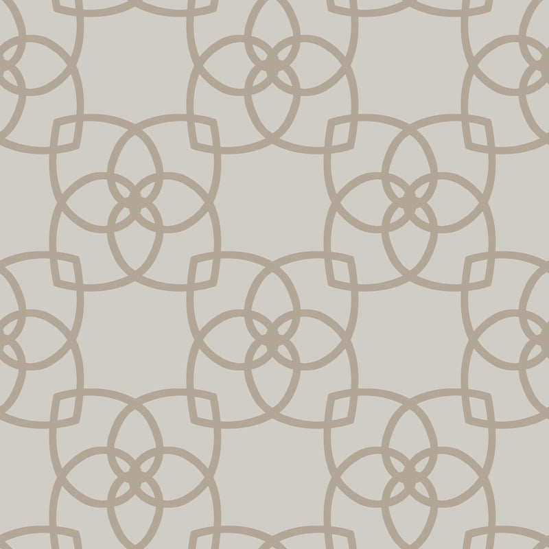 Y6200203 Serendipity Light Grey & Light Brown Dazzling Dimensions Wallpaper by York Wallcoverings