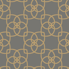 Y6200204 Serendipity Grey & Gold Metallic Dazzling Dimensions Wallpaper by York Wallcoverings