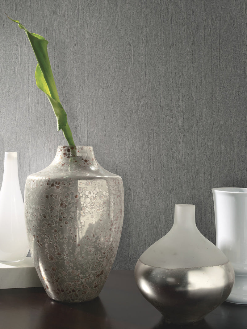 Y6201302 Natural Texture Grey Dazzling Dimensions Wallpaper by York Wallcoverings