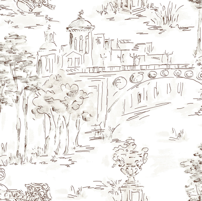 YSP0012 Paisaje Oro Toscana Wallpaper by Coordonné - flat