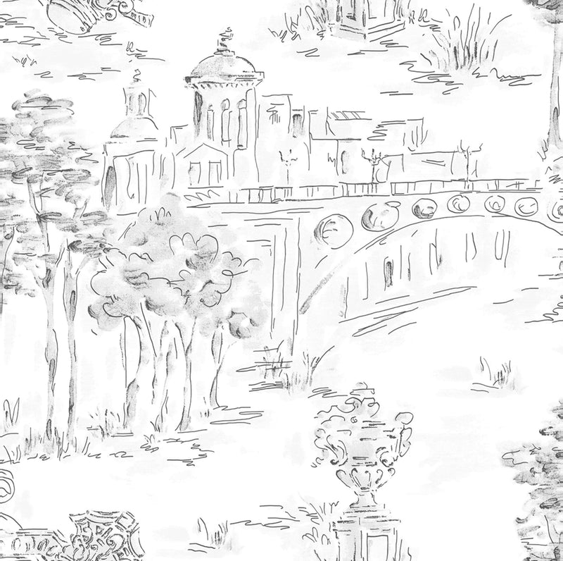 YSP0013 Paisaje Plata Toscana Wallpaper by Coordonné - flat