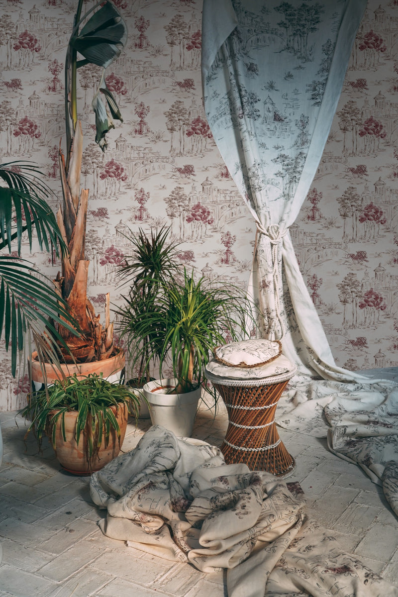 YSP0014 Paisaje Ciruela Toscana Wallpaper by Coordonné - room