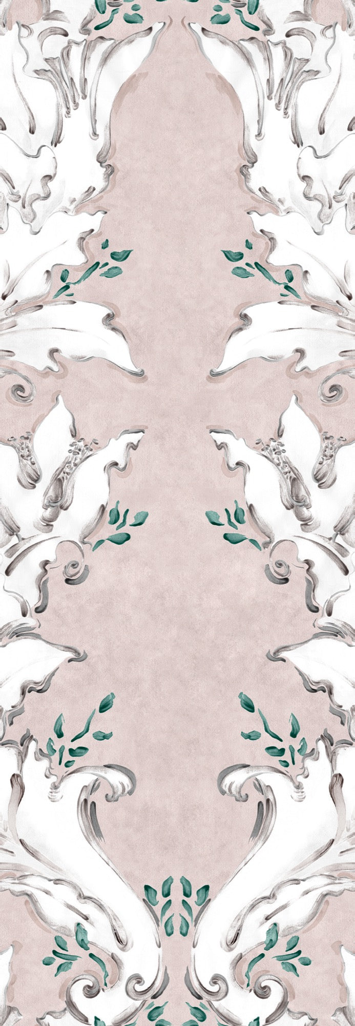 YSP0016 Ornamental Nude Toscana Wallpaper by Coordonné - flat