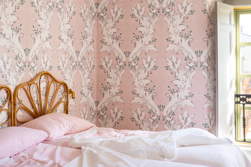 YSP0016 Ornamental Nude Toscana Wallpaper by Coordonné - room