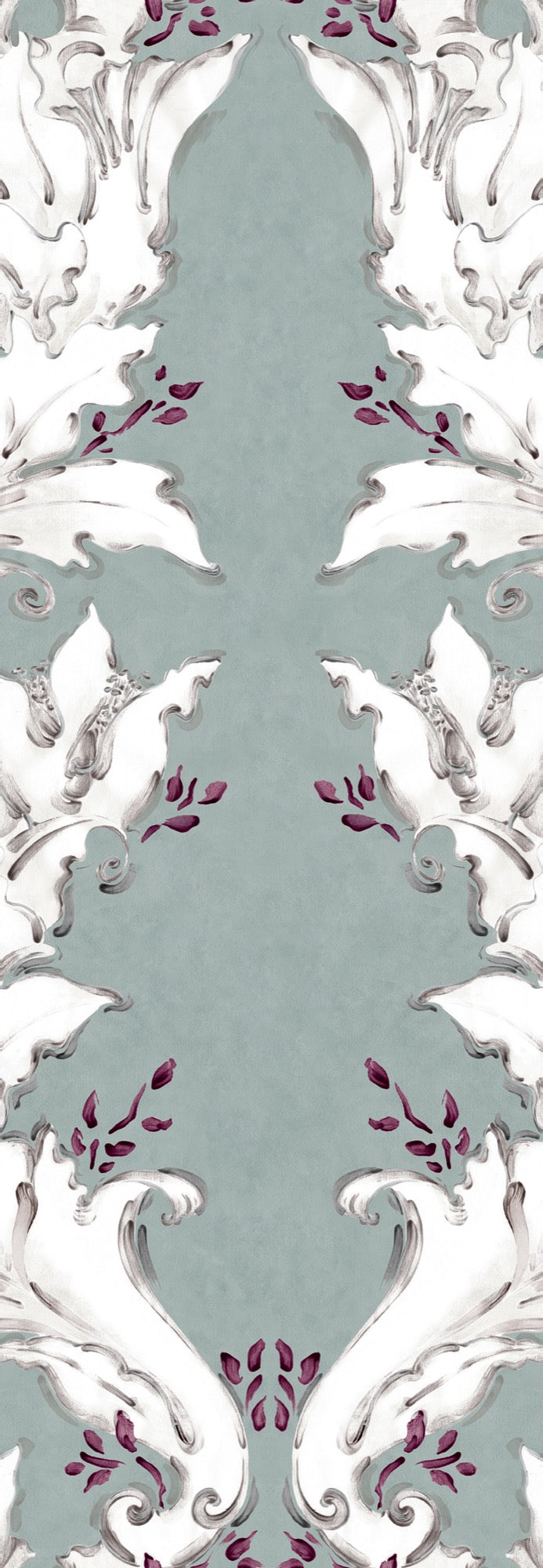 YSP0018 Ornamental Alga Toscana Wallpaper by Coordonné - flat