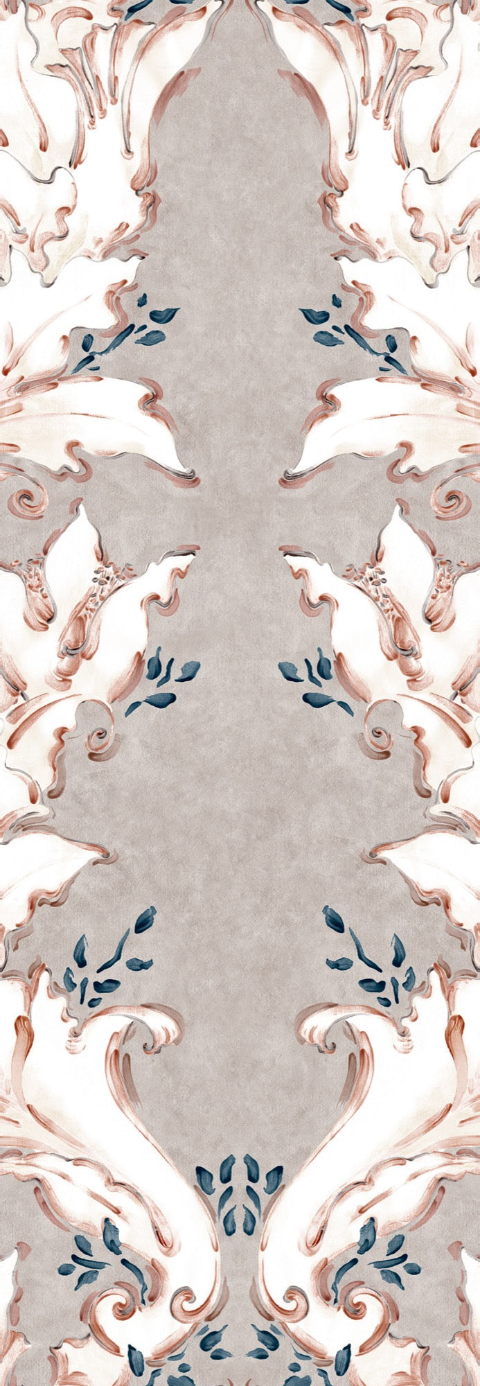 YSP0019 Ornamental Tierra Toscana Wallpaper by Coordonné - flat