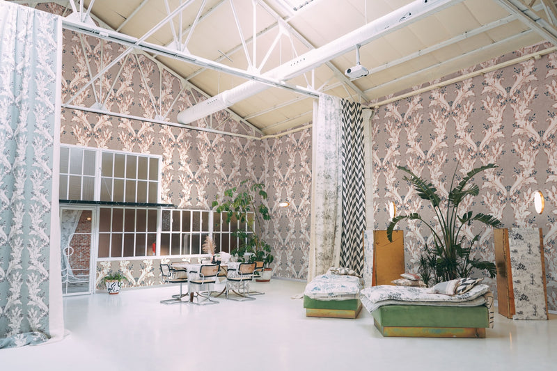 YSP0019 Ornamental Tierra Toscana Wallpaper by Coordonné - room