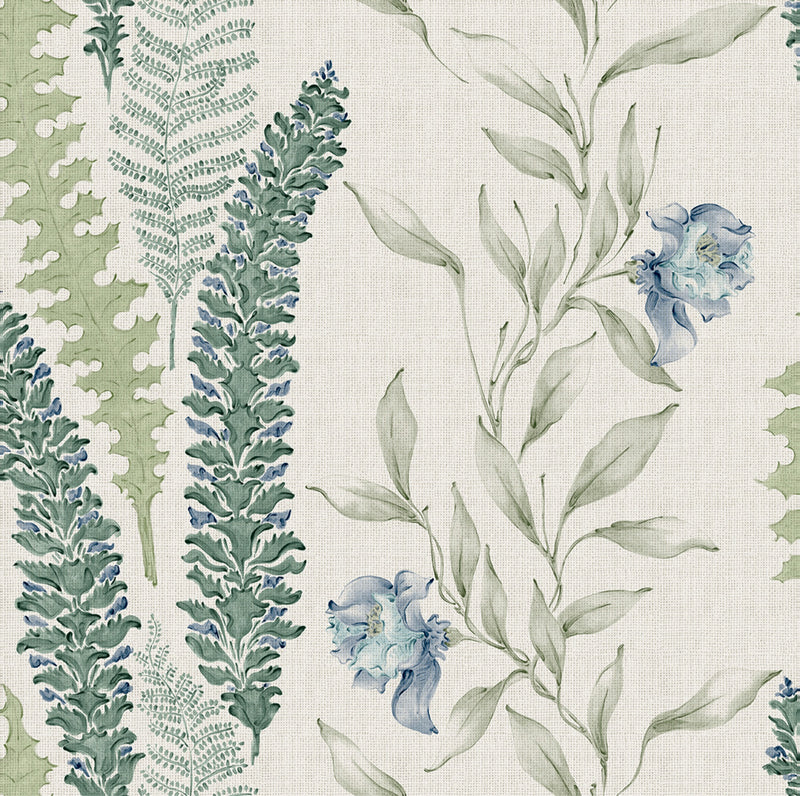 YSP0021 Floral Alga Toscana Wallpaper by Coordonné - flat