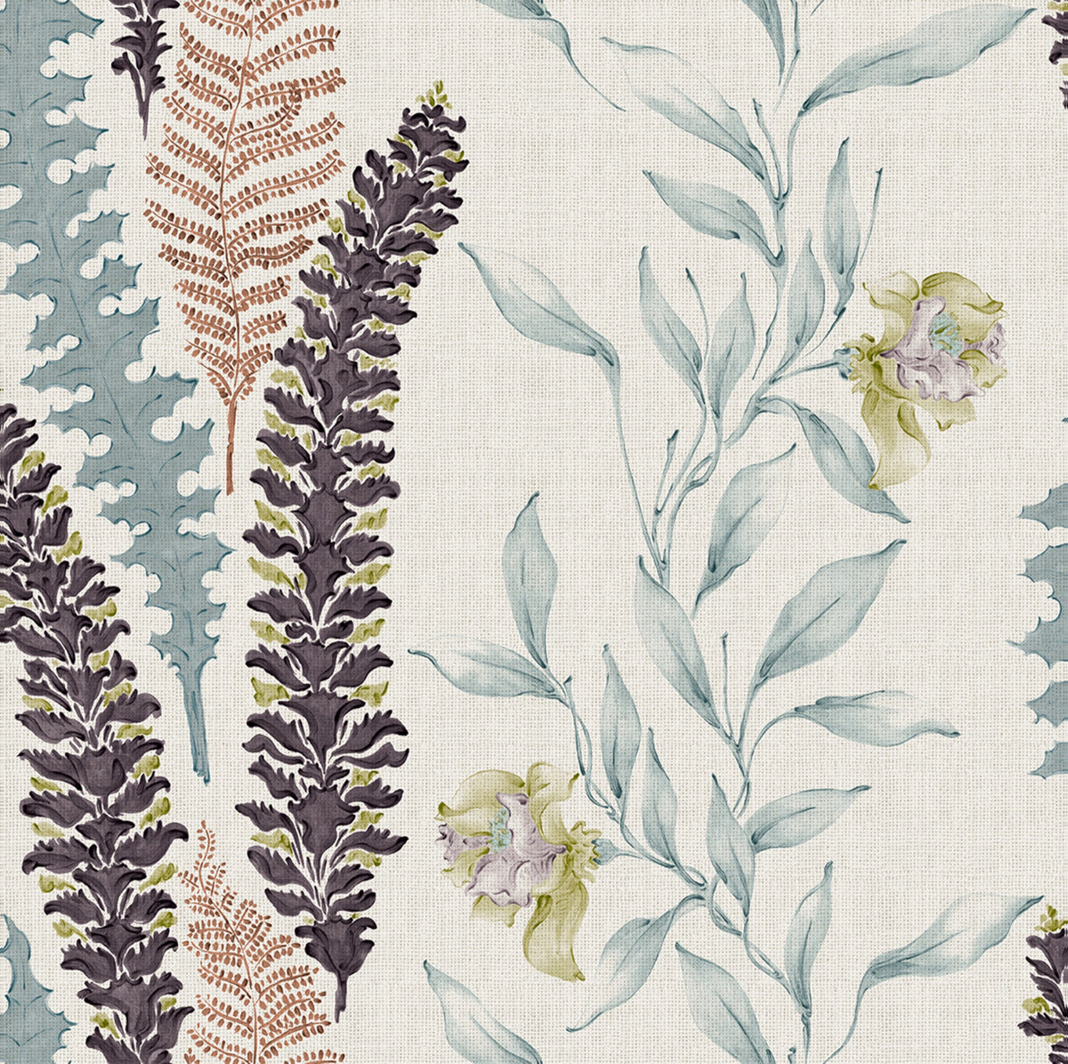 YSP0023 Floral Pistacho Toscana Wallpaper by Coordonné - flat