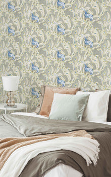 YSP0101 Exótico Indigo Indiano Wallpaper by Coordonné - room