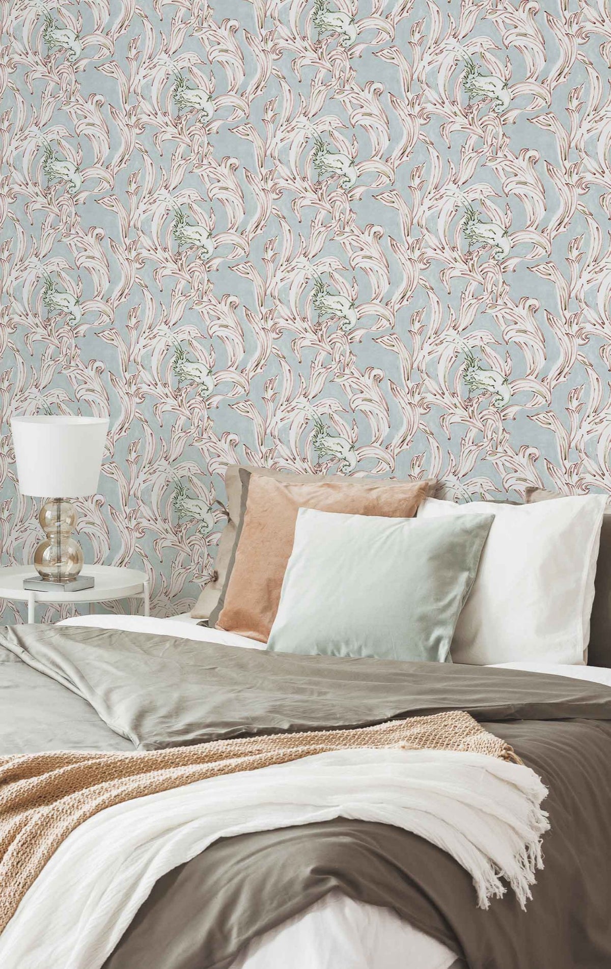 YSP0102 Exótico Celadon Indiano Wallpaper by Coordonné - room