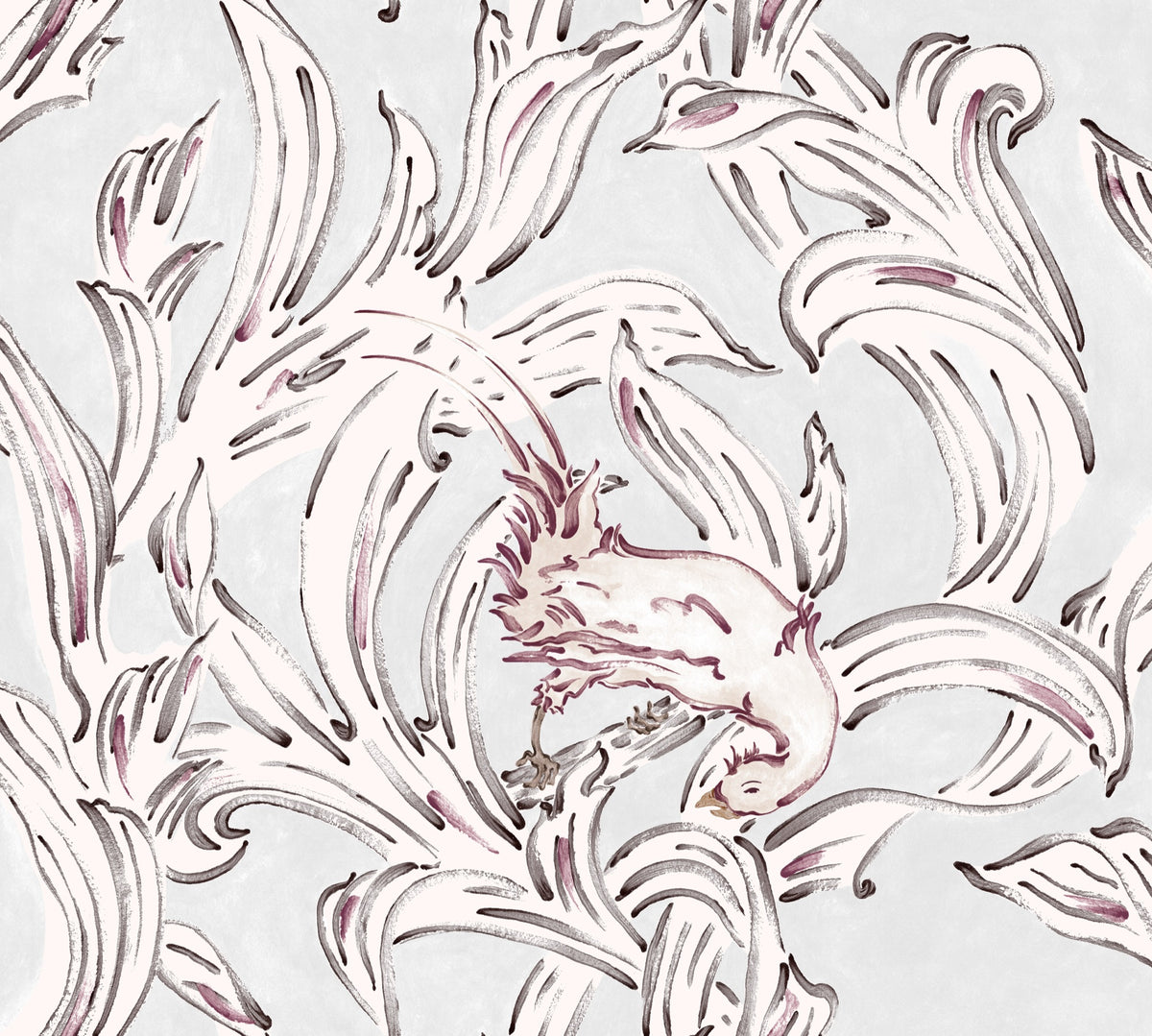 YSP0103 Exótico Cereza Indiano Wallpaper by Coordonné - flat