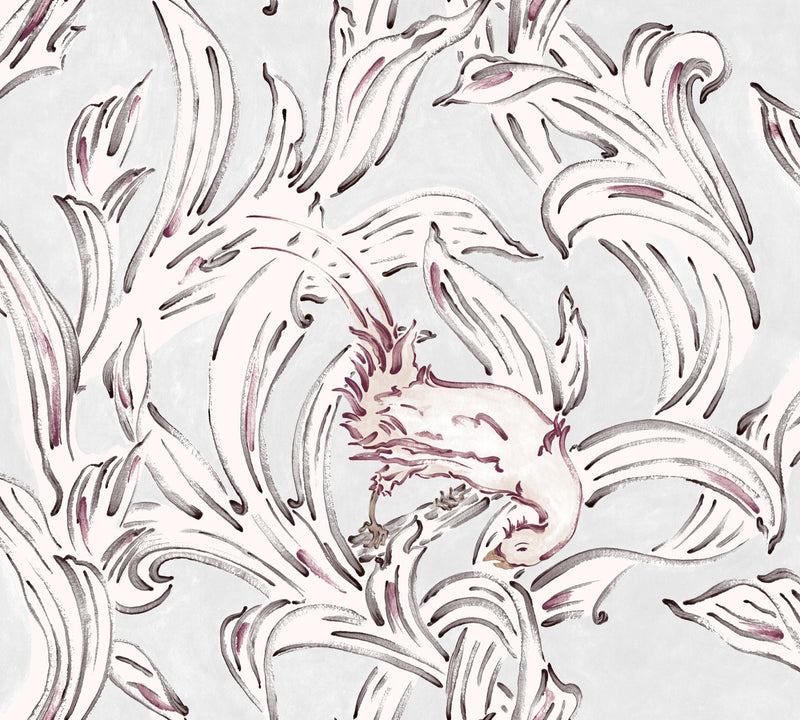 YSP0103 Exótico Cereza Indiano Wallpaper by Coordonné - flat