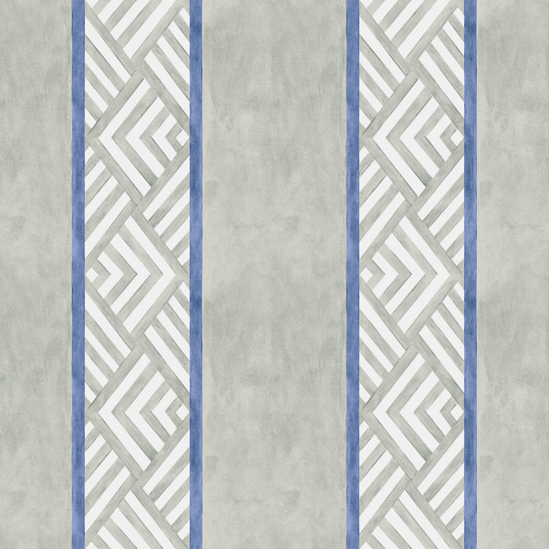 YSP0111 Galería Indigo Indiano Wallpaper by Coordonné - flat