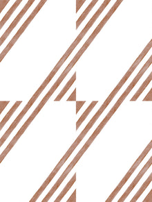 YSP0115 Guajira Siena Indiano Wallpaper by Coordonné - flat