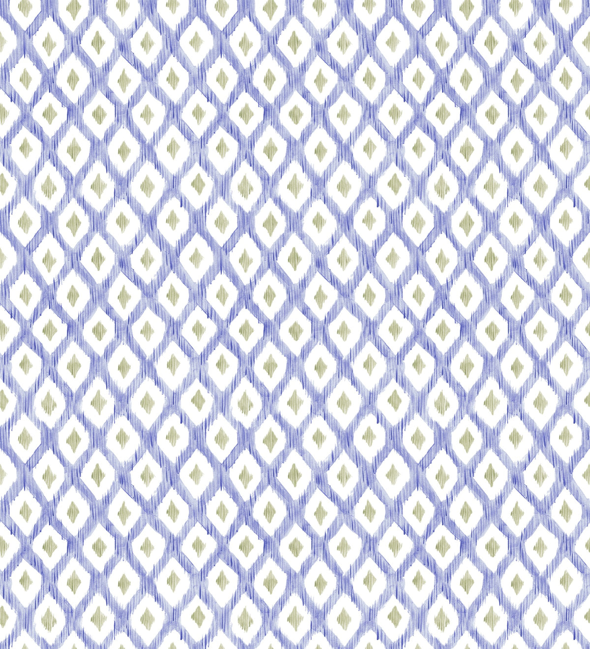 YSP0121 Animal Print Indigo Indiano Wallpaper by Coordonné - flat