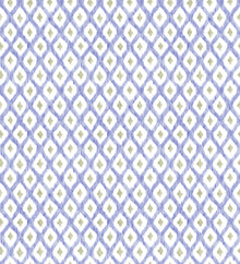 YSP0121 Animal Print Indigo Indiano Wallpaper by Coordonné - flat