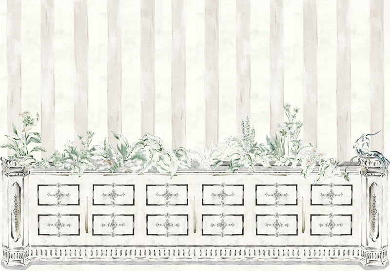 YSP0124 Fachada Poli Piedra Indiano Mural by Coordonné - flat