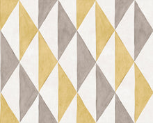 YSP0200 Maa Ocre Maasai Wallpaper by Coordonné - flat